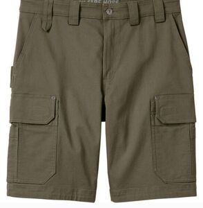 Duluth Men's Fire Hose 10" Cargo Shorts Size 40 Workwear Utility Rugged Canvas